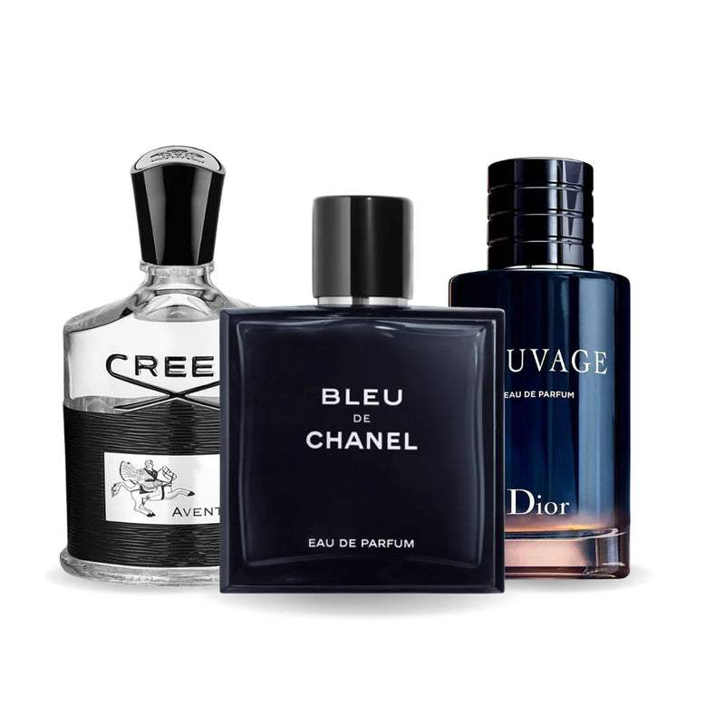 COMPRA 1 PRENDI 3 - Creed Aventus + Bleu de Chanel + Sauvage Dior 100ml - OFFERTA!