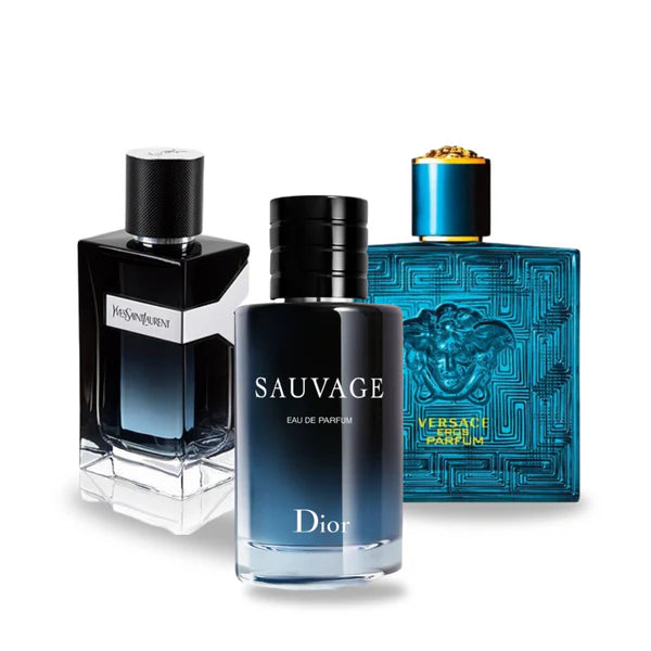 COMPRA 1 PRENDI 3 - Sauvage Dior + Yves Saint Laurence + Versace Eros - OFFERTA!